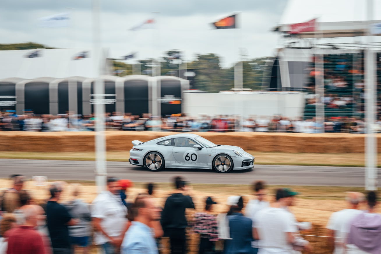 Porsche 911 Sport Classic on the Goodwood Hillclimb